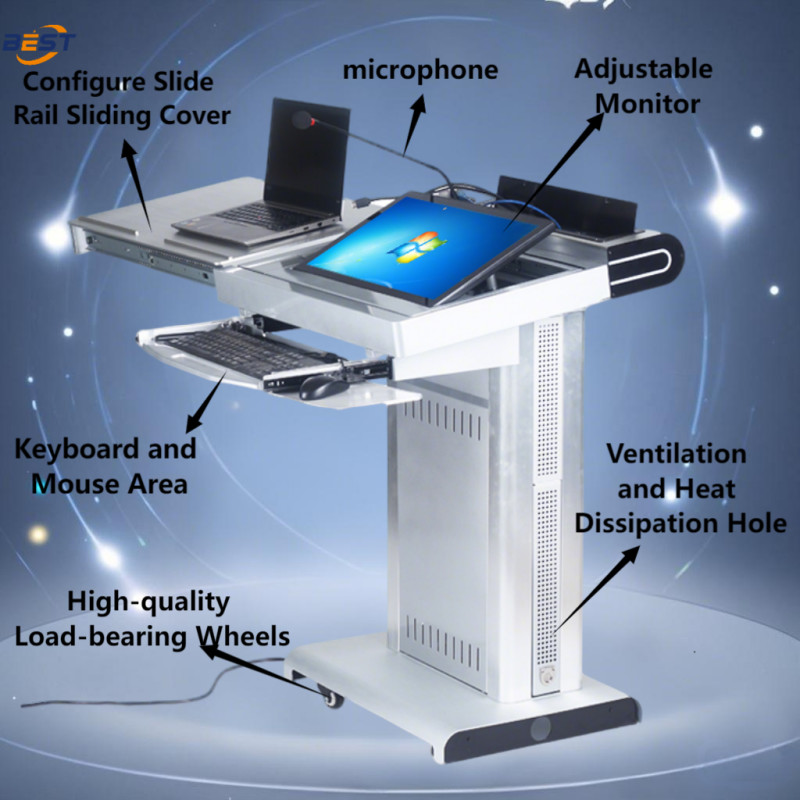Streamline Your Presentations Multi Media Smart Podium For Classroom