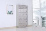 No Screws Medical Exam Room Cabinets , Water Resistant Free Standing Cupboard
