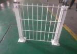 Anti Corrosion 2m Height Roll Top Fencing Dark Green Pvc Coated Surface