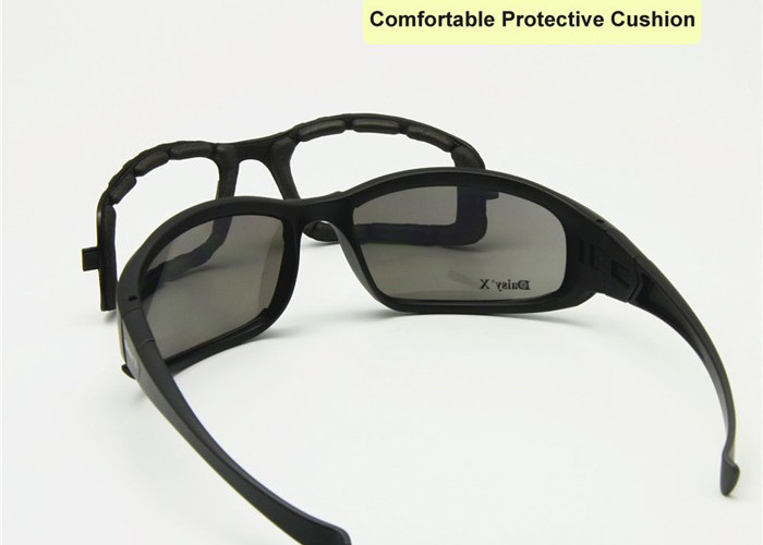 UV 400 Protection Tactical Safety Glasses 3 Polycarbonate Lens Daisy X7
