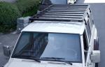 Tule Jeep Y60 Off-road Vehicle Roof Rack with 1540X1425mm Steel Aluminum