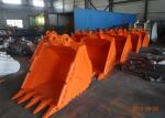 High Abrasion Excavator Rock Bucket , Excavator Screening Bucket Excellent