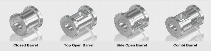 Durable Wear Resistance Twin Screw Extruder Barrel Cylinder For Food Feed Industry 0