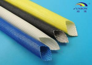 Wholesale Flame Resistant Acrylic Fiberglass Sleeving for Wire Insulation , Colorful Electrical Sleeve , Wire Harness from china suppliers