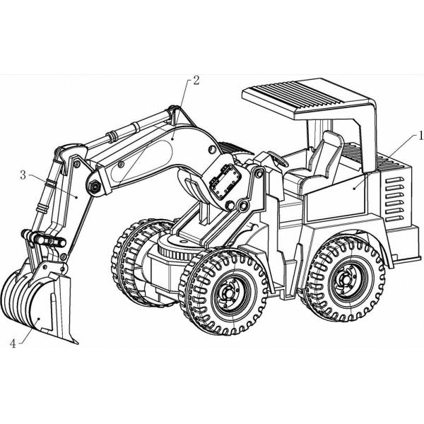 Y Structure Outrigger Cylinder For Aerial Work Platform Mobile Machinery