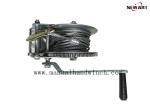 10m Cable Manual Hand Winch 1000lbs A3 Steel Zinc Plated Mini Marine Trailer