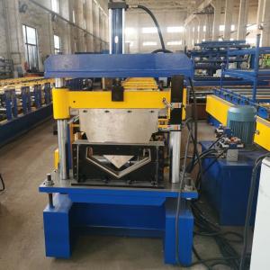 Wholesale Galvanized Steel Valley Gutter Downspout Roll Forming Machine With 18 Stations from china suppliers