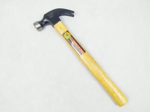 Wholesale 8OZ American Type Carbon Steel Claw hammer with wooden handle and black painted surface from china suppliers