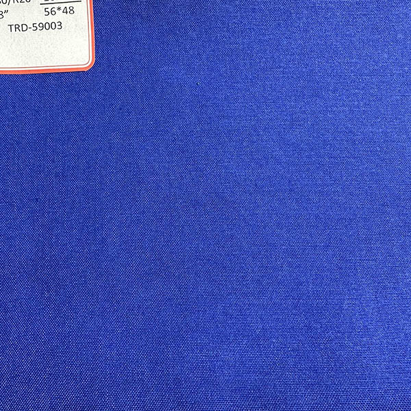 Polyester Viscose Blended TR Fabric T80/R20 16x16 56x48 1/1 Workwear Fabric
