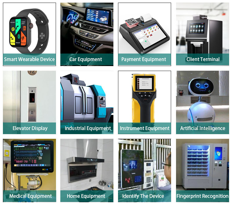 MCU Ctp IPS LCD Panel 240x320 Dots 300nits 3 Lines 9 Bit 262k SPI