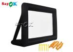 Airblown Inflatable Outdoor Movie Screen Advertising Black Oxford Inflatable