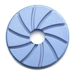Wholesale Resin Diamond Snail Lock Edge Polishing Grinding Disc for Granite Marble Customized from china suppliers