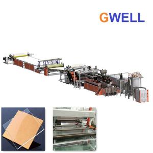 Wholesale GPPS Sheet Extrusion Line GPPS Transparent Board Making Machine Long Life And High Output from china suppliers