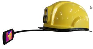 Wholesale 4G Smart Temperature Infrared Thermal Auto Temperature Helmet from china suppliers