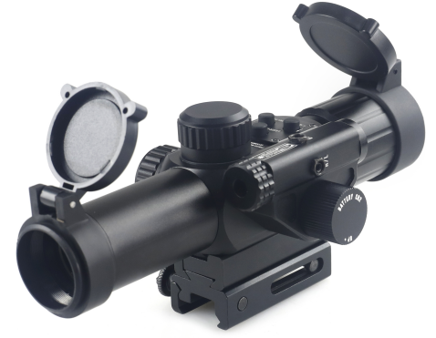 Fingertip Adjustment Kandar or OEM 4x25IR M6 Scope with 80-100 Eye Relief