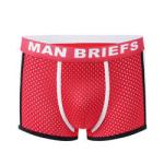 Ice Silk Long Boxer Shorts MID Waist Available Customize Color