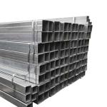 Pre Galvanized Square Steel Tube Light Zinc Coating 40-120g