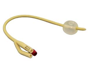 Wholesale 3 Way Latex Foley Catheter 5ml-30ml Balloon Medical Urinary Tube from china suppliers