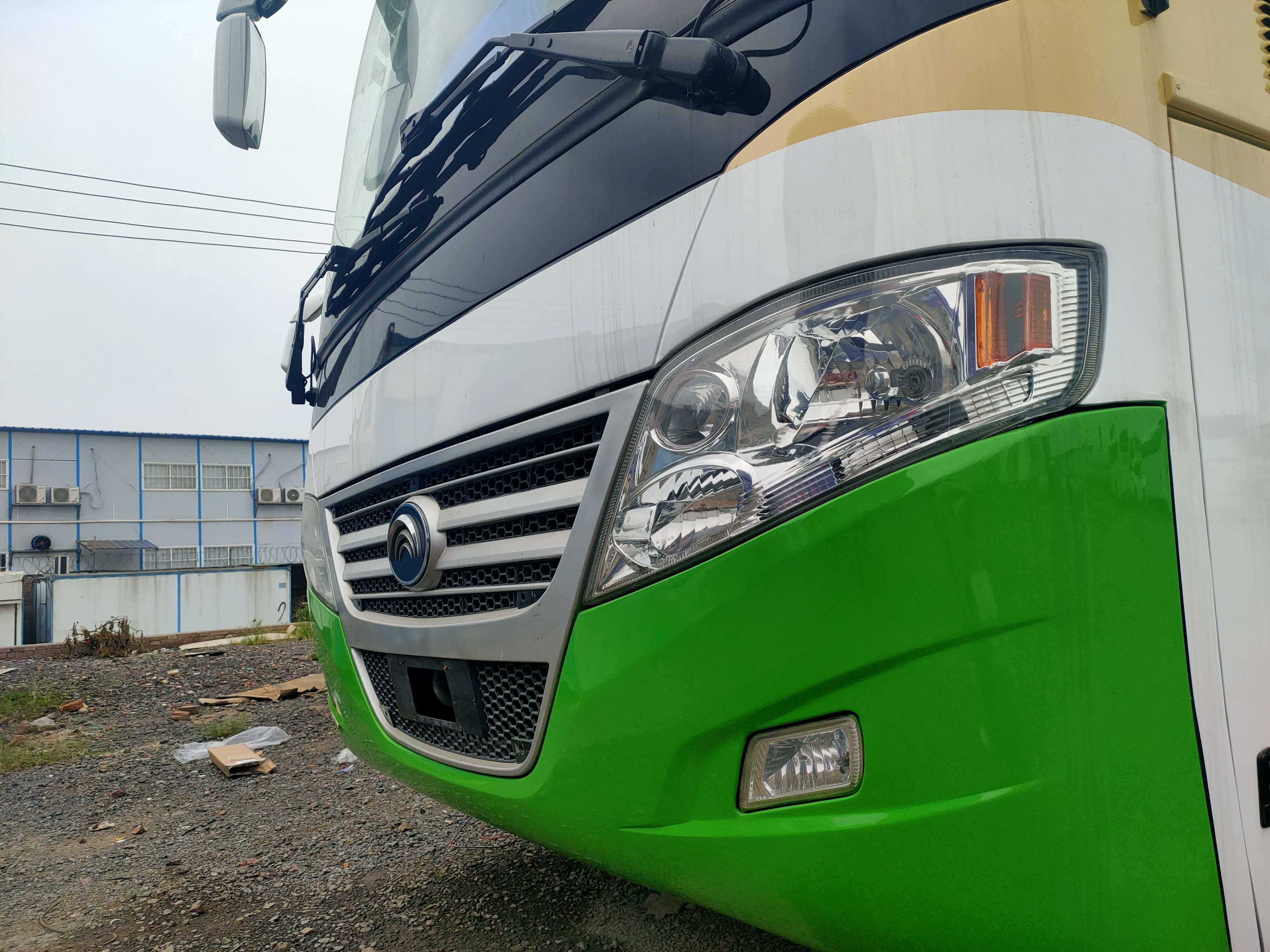 Used Yutong Front Engine Bus Lhd/Rhd Plate Spring Suspension passenger Bus 53 Seats Zk6112d