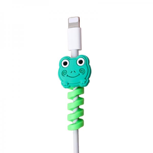 2.5*4.5cm Silicone USB Cable Protector Earphone Electrical Cable Accessories