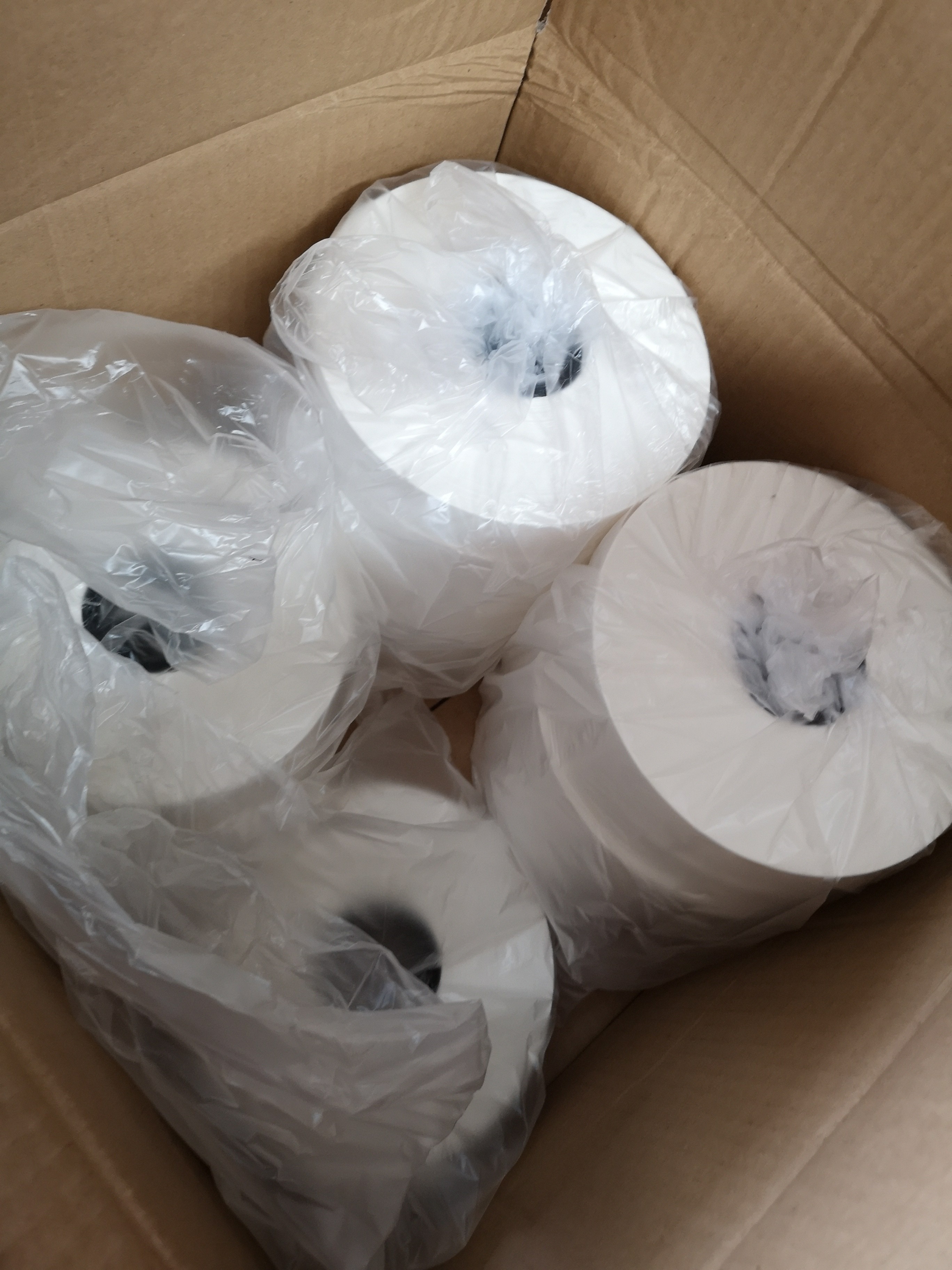 Boxes Corner White Color Kraft Paper Adhesive Tape For Corner Pasting Machine