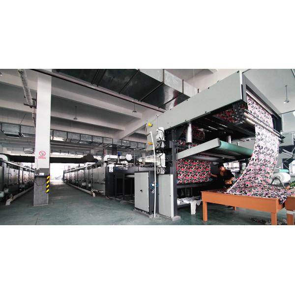 1800mm Textile Printing Stenter Finishing Machine 100m/Min For Woven Printed Fabric