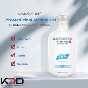 Wholesale Hand Sanitizer Medicinal Alcohol 75% Gel Disinfection With Against Germs Hand Sanitizer from china suppliers