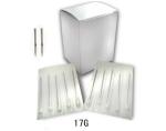 316L Surgical Stainless Steel Piercing Needle 100pcs/box sterilized by E. O. Gas