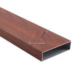 Durable Aluminum Window Extrusion Profiles / Aluminium Wood Grain Profile