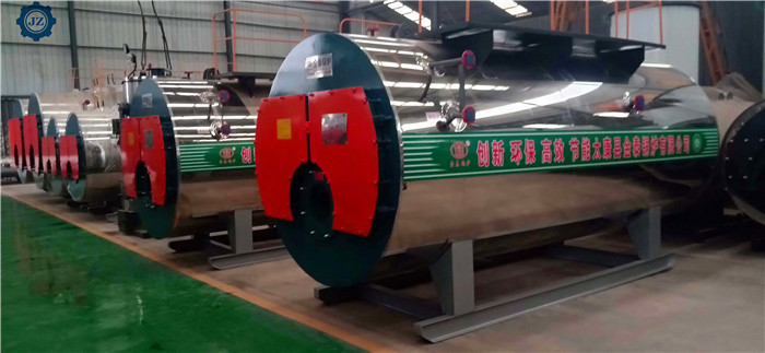 4 Ton Industrial Oil & Gas Fired Horizontal Steam Boilers Price For Rubber Industry