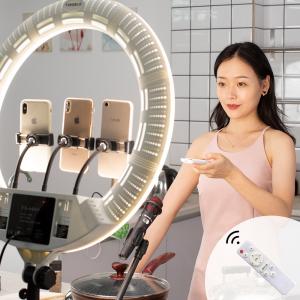 China 100W 22 Inch Ring Light FS-640II 3200K LED Ring Fill Light For Eyelash Beauty Makeup on sale