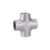 Wholesale Hot sales ss304 cf8 4 inch stainless steel welded pipe fitting 4 way tee sch40 welded cross from china suppliers