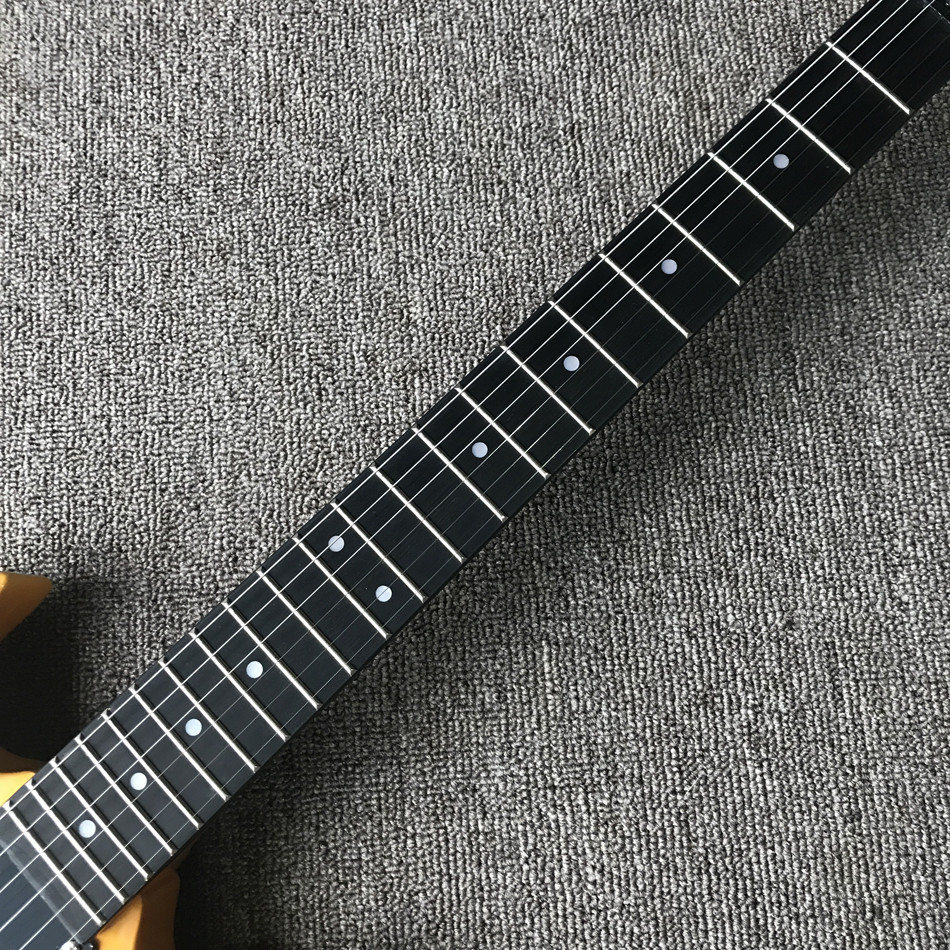 Custom relic SG electric guitar, A P90 pickup, ebony fingerboard relic electric guitar, free shipping