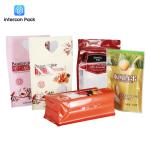 29.85x5.12 Inch Custom Resealable Plastic Bags Eight Sides Sealed For Snacks