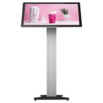 Slim Indoor Floor Standing 3288 CPU Digital Signage Touch Screen