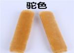 Real Wool Seat Belt Strap Covers For Protecting Shoulder , Car Seat Belt Neck