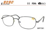 latest classic fashion reading glasses with stainless steel, suitable for men