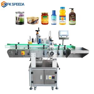 Wholesale Wood Packaging Material Compatible with Various Round Bottle Products Labeling Machine from china suppliers