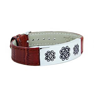 Wholesale Europ American Fashion Trendy Stainless Steel Geniune PU Leather Bracelet Bangle LBL16 from china suppliers