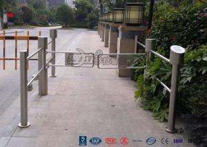 Wholesale High Speed Swing Barrier Gate Double Core Biometric Stainless Steel for Fitness Center from china suppliers