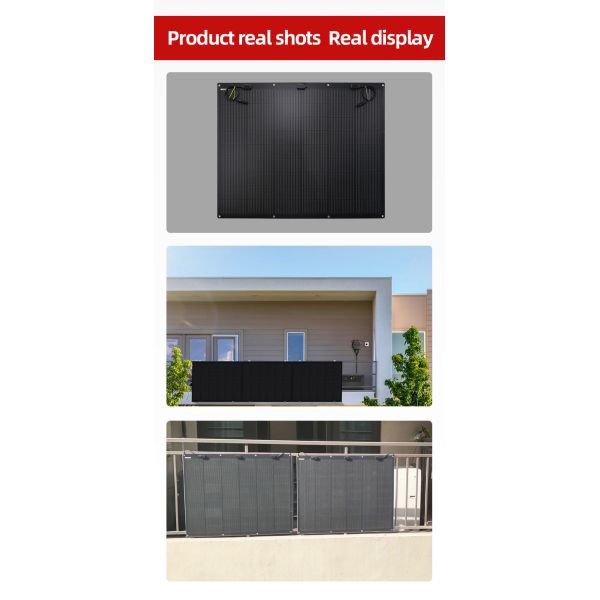 polycrystalline pv solar panel Solar Module Panel With Micro Inverter 400W Home Energy Storage System Roof Balcony Mounted