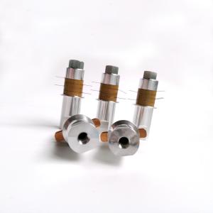 Wholesale 100W-4200W High Power Ultrasonic Transducer , Ultrasonic Welding Equipment 28khz from china suppliers