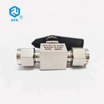 1/4" Ferrule Stainless Steel Ball Valve 3000psi High Pressure BSPT NPT Female