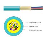 Simplex GJFJV/GJFJH Indoor Multi-Mode Fiber Optic Cable G657a OM1 OM2 OS1 OS2
