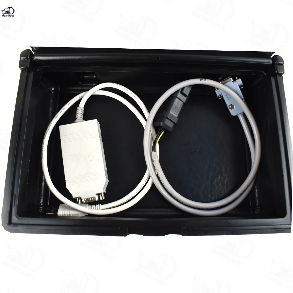 New Forklift Crown Linde Interface PEAK PCAN-USB Crown CAN Interface Full System Diagnostic Tool+F110 Tablet