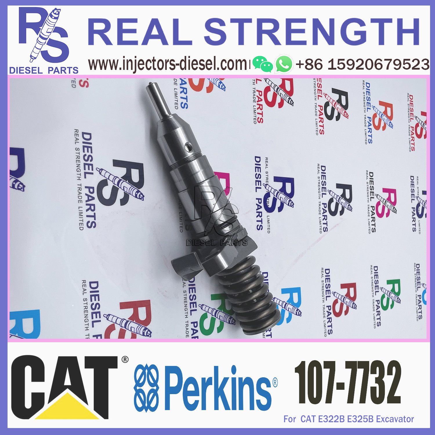 3114 3116 Caterpillar 3126 Fuel Injectors 1077732 107 7732 107-7732