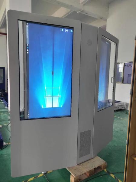 IP65 Waterproof Outdoor Digital Signage 43'' Anti Dust With Double Sided LCD