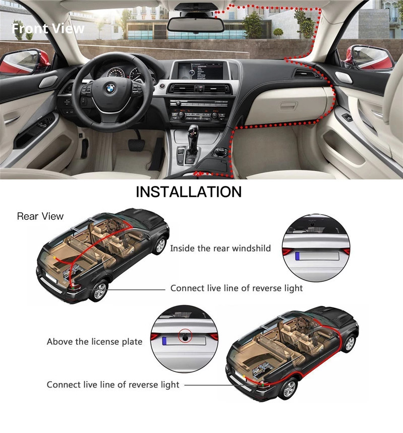 FHD Digital Camcorder Car DVR 1080p Gps Touchscreen Android DVR Dashcam