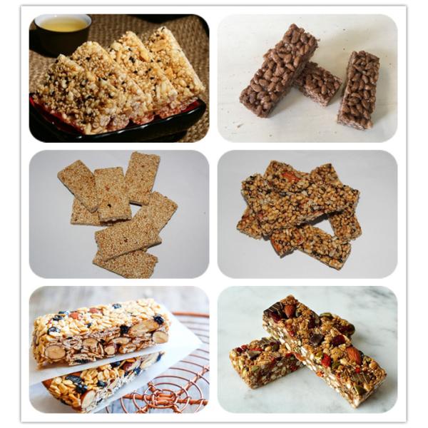2.2Kw 60pcs/Min Buckwheat Cereal Bar Making Machine
