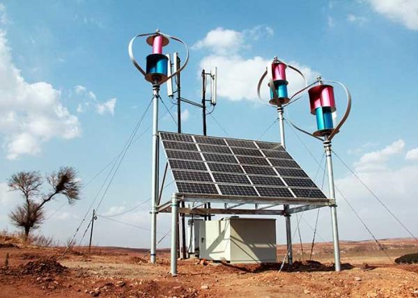 Zero Carbon Solar Wind Hybrid System Communication Base Station Power Supply